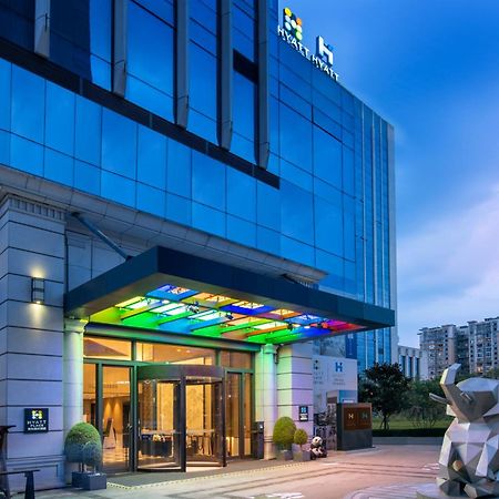 Hyatt House Chengdu Pebble Walk Hotel Bagian luar foto