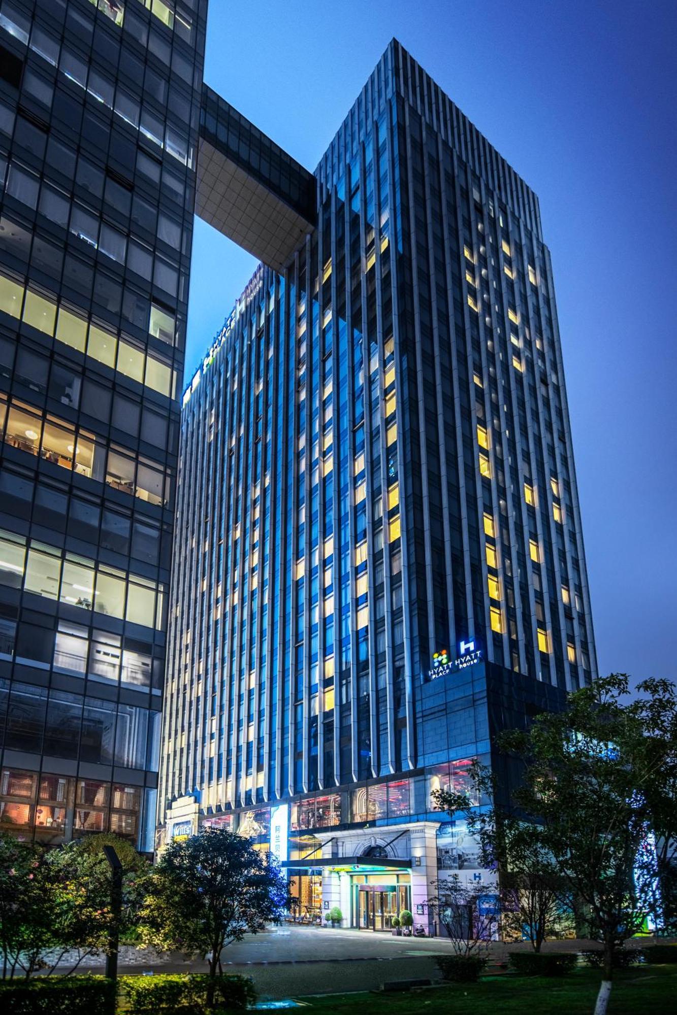 Hyatt House Chengdu Pebble Walk Hotel Bagian luar foto