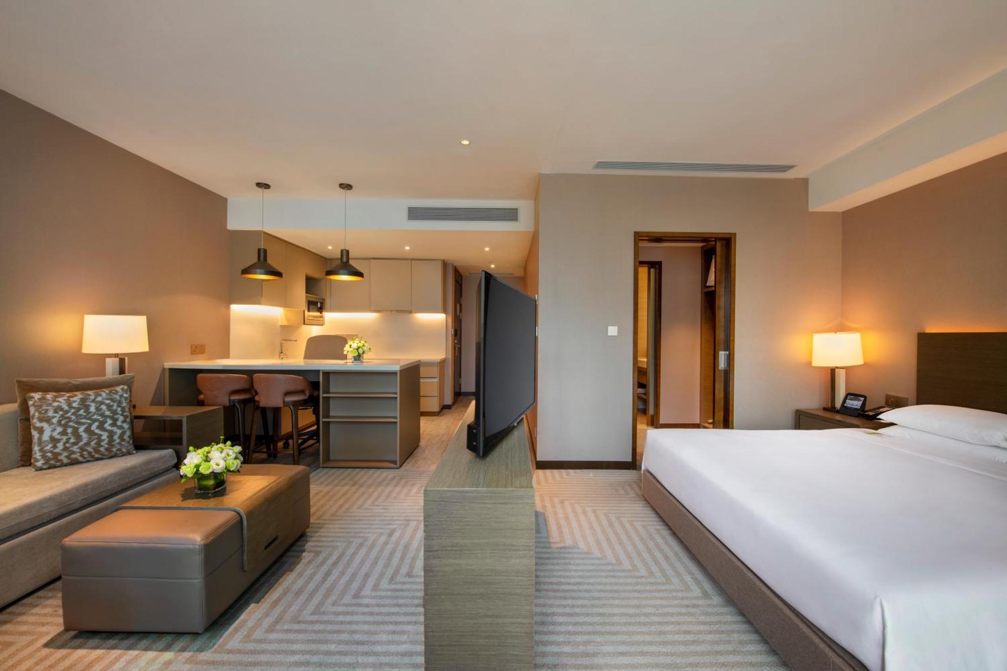 Hyatt House Chengdu Pebble Walk Hotel Bagian luar foto