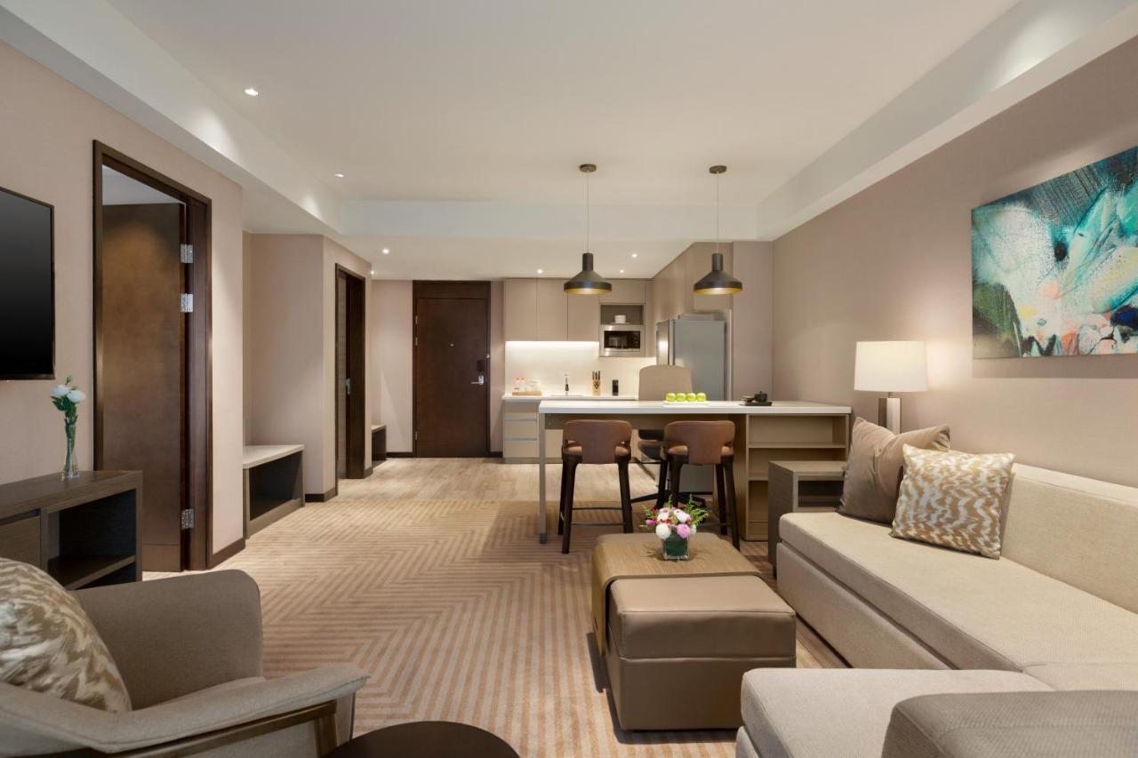 Hyatt House Chengdu Pebble Walk Hotel Bagian luar foto